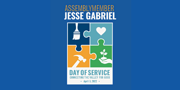 Assemblymember Jesse Gabriel Day of Service: Connecting the Valley for Good: April 3, 2022