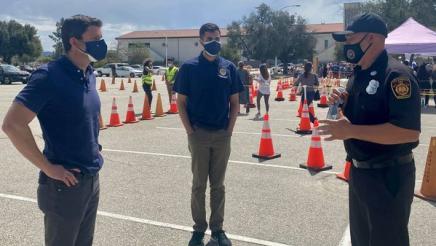  Volunteering at the Vaccination Clinic at Pierce College