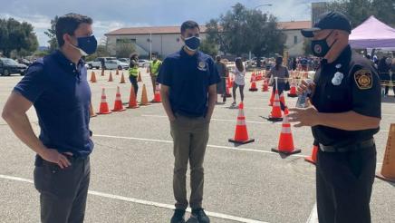  Volunteering at the Vaccination Clinic at Pierce College