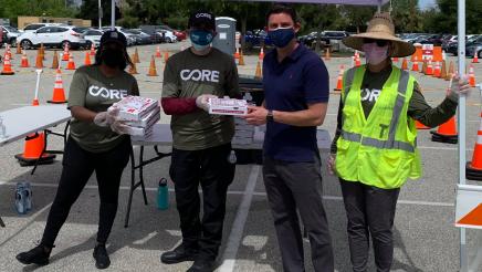  Volunteering at the Vaccination Clinic at Pierce College
