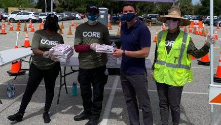  Volunteering at the Vaccination Clinic at Pierce College