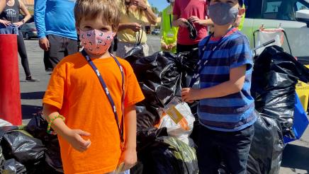 Cleaning up Sherman Way with Overdue