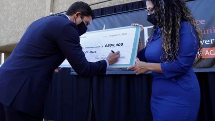  Alliance for Community Empowerment State Funding Check Presentation