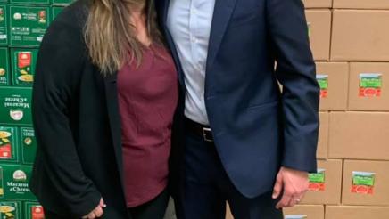 Jewish Family Service of Los Angeles SOVA Food Pantry State Funding Check Presentation
