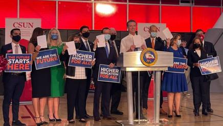 Assembly Bill 396 Signing Ceremony at CSU Northridge