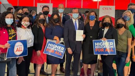 Assembly Bill 396 Signing Ceremony at CSU Northridge