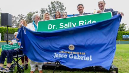 Assemblymember Gabriel Leads Special Ceremony to Rename a Portion of Highway 101 after Dr. Sally Ride