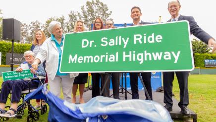 Assemblymember Gabriel Leads Special Ceremony to Rename a Portion of Highway 101 after Dr. Sally Ride