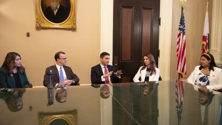 Assemblymember Gabriel Hosts Moms Demand Action Founder Shannon Watts