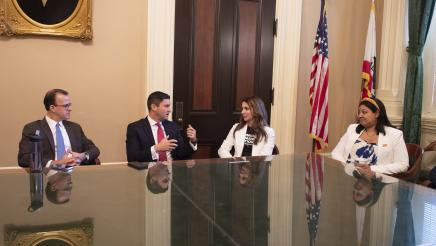 Assemblymember Gabriel Hosts Moms Demand Action Founder Shannon Watts