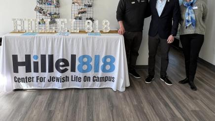 Hillel 818 Building Ribbon Cutting Ceremony