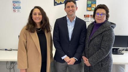 Assemblymember Gabriel Tours New Economics for Women’s Affordable Housing Units, Public Charter Elementary School, and Community Center