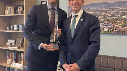 Assemblymember Jesse Gabriel Receives West Basin Municipal Water District 2022 Legislator of the Year Award