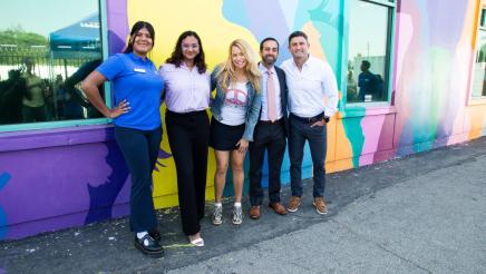 YMCA Mural Unveiling