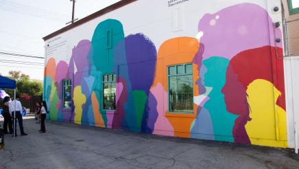 YMCA Mural Unveiling