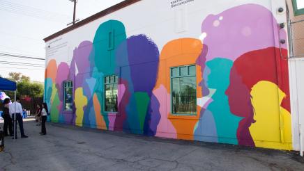 YMCA Mural Unveiling