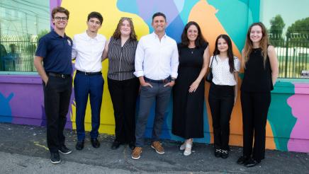 YMCA Mural Unveiling
