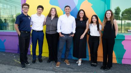 YMCA Mural Unveiling