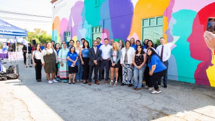 YMCA Mural Unveiling
