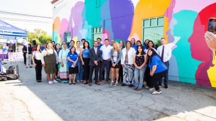 YMCA Mural Unveiling