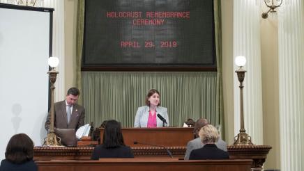 Assemblymember Gabriel commemorates Holocaust Remembrance Day on the Assembly Floor