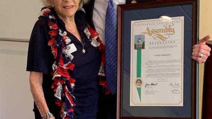 Veteran Ethel Margolin Receives Resolution