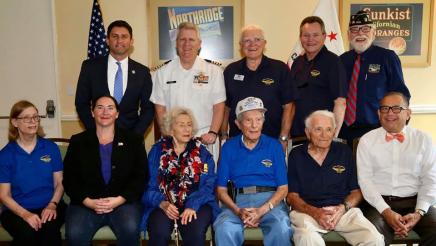 Veteran Award Recipients and Member Group Photograph