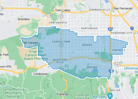 map of district 46