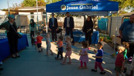 Assemblymember Jesse Gabriel Presents $3.7 Million Check to ONEgeneration to Expand Childcare Services in the San Fernando Valley