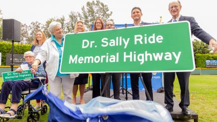 Assemblymember Gabriel Leads Special Ceremony to Rename a Portion of Highway 101 after Dr. Sally Ride